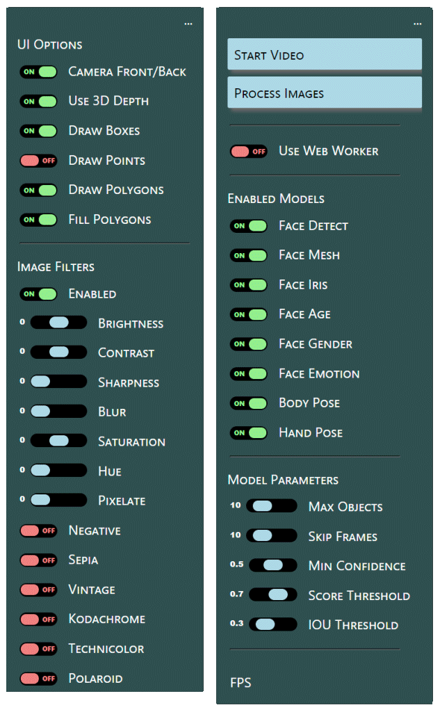 Menus